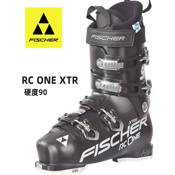Snow Power fischer fischer Double Board Sapatos de esqui Botas de esqui RC ONE 255-300 Dureza 90