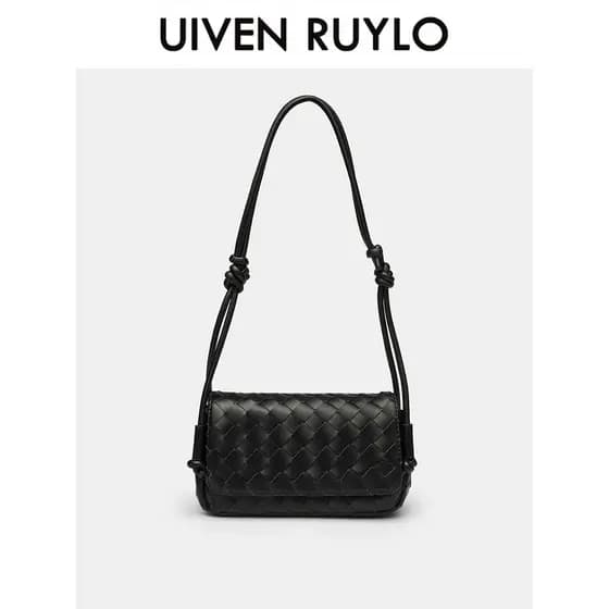UIVEN RUYLO bolsa feminina 2026 verão novo estilo tecido pequeno quadrado saco moda saco do telefone móvel ombro saco do
