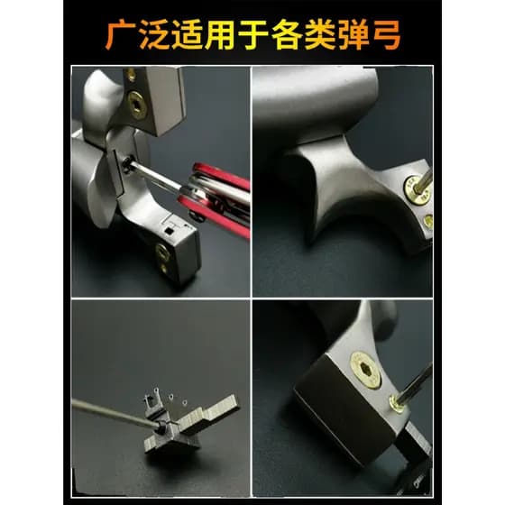 Combinação multifuncional Universal chave de fenda conjunto ferramenta estilingue pequenos acessórios dobrável portátil