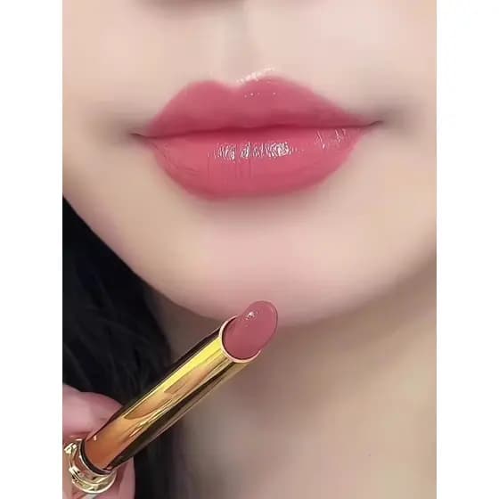 Li Jiaqi recomenda batom esmalte labial não é fácil de desbotar copo de imersão rosto liso luz maquiagem leite chá cor h