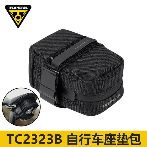 TOPEAK Almofada de assento de bicicleta Bolsa traseira de estrada Mountain Bike Bolsa de almofada de assento de Velcro B