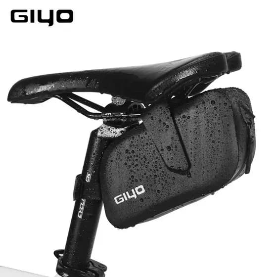 Giyo bolsa de ferramentas para bicicleta de estrada, à prova d'água, equipamento de ciclismo, bolsa de feixe cruzado, bo