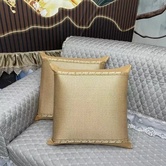 Verão fronha capa de almofada simples verão macio legal capa sofá sala estar gelo Rattan cabeceira almofada lombar