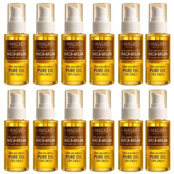kit 12 Óleo Argan 50ml- hidratação profunda , brilho intenso e fim do frizz