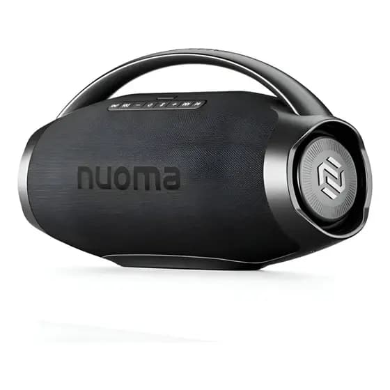 Caixa de Som Bluetooth Portátil Nuoma 200W IPX6 Preta NM-IP-601