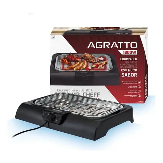 Churrasqueira elétrica Agratto Mr.cheff CH2-01 Nacional 127v