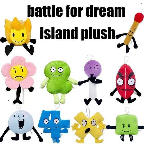 Batalha Pela Ilha Dos Sonhos Brinquedos De Pelúcia Das Crianças Novo Bfdi Dream Plushine Para Sonho