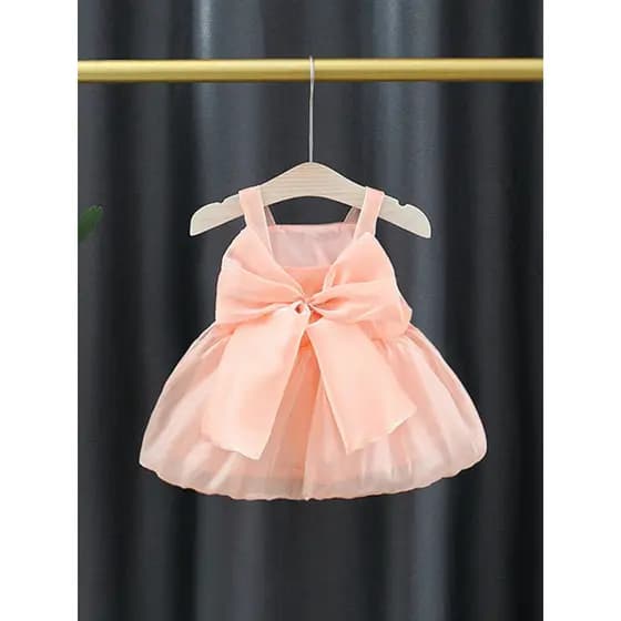 Suspender saia meninas vestido estilo verão moda crianças vestido de princesa saia do bebê vestido de verão um ano de id