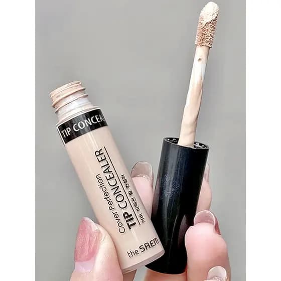 Coreia o Saem fresco corretivo capa manchas faciais marcas de Acne caneta de longa duração iluminando líquido iluminador