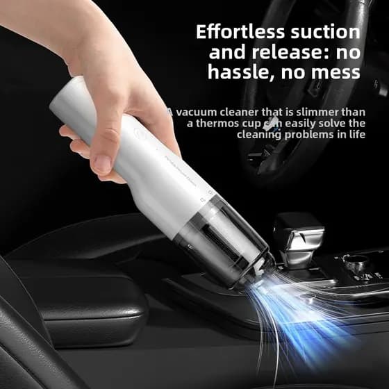 Aspirador de pó portátil para carro, soprador de ar, carro, casa, carro, dupla utilização, carregamento sem fio, portáti