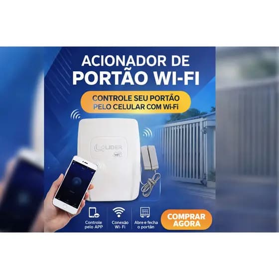 Acionar portao por WIFI a distancia - Notificações em tempo real - Aplicativo IOS e ANDROID