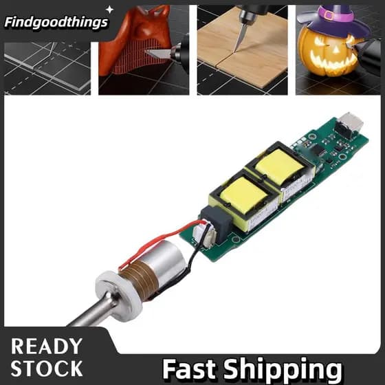 Findgoodthings-br Kit de transdutor de cortador ultrassônico OPPWONG 40KHz Ferramenta de acrílico de corte de