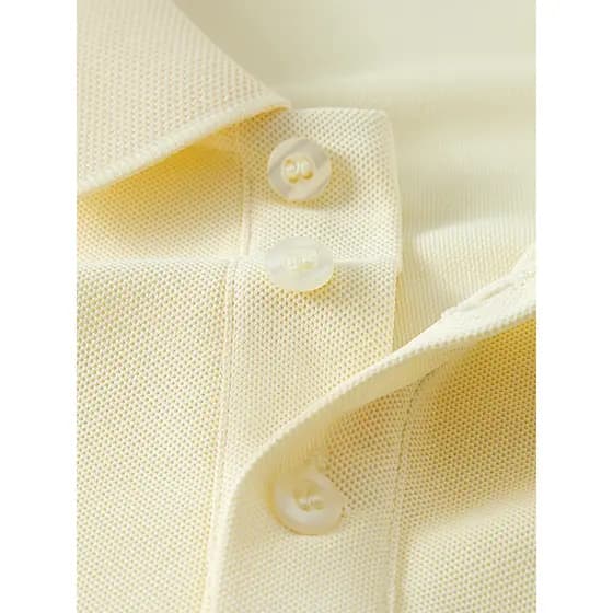 ((Zhudi malha respirável) verão lapela polo de manga curta masculino feminino cor sólida camisa de negócios interior mei