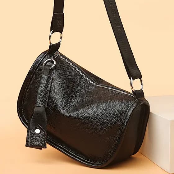 Bolsa feminina 2026 novo estilo na moda All-Match cabeça z-camada de couro saco do mensageiro de um ombro