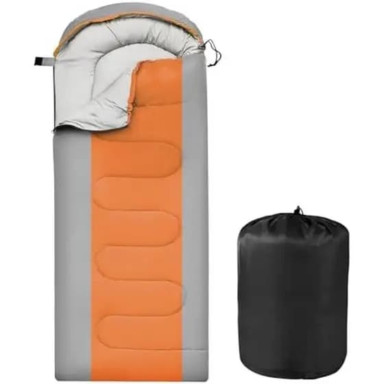 Sacos De Dormir OBTANIM Saco Portátil À Prova D'água Para Acampamento Adultos , Crianças , 4 Estações , Clima Frio Ou Mo