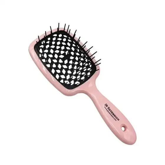 JBextension Detangling Brush for Pain-Free Brushing on All Wet or Dry Hair Types — Durable Anti-Static Bristles, Lightwe