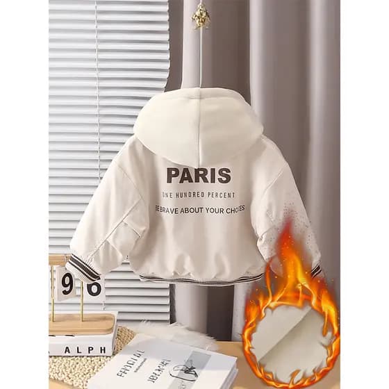 Meninos outono inverno jaqueta forro de lã quente crianças usam casaco bonito roupas de bebê menino roupas de inverno do