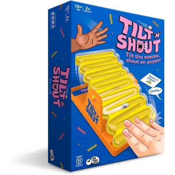 Big Potato Tilt 'n' Shout: Um Rápido Jogo de Tabuleiro Familiar para Adultos e Crianças | Melhores Novos Jogos de Tabu