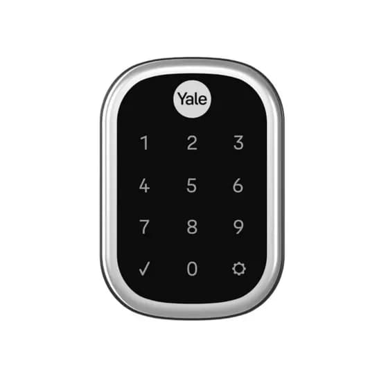 Fechadura Digital Eletrônica Yale YRD 256 Rolete Senha App Alexa Google Home Preta
