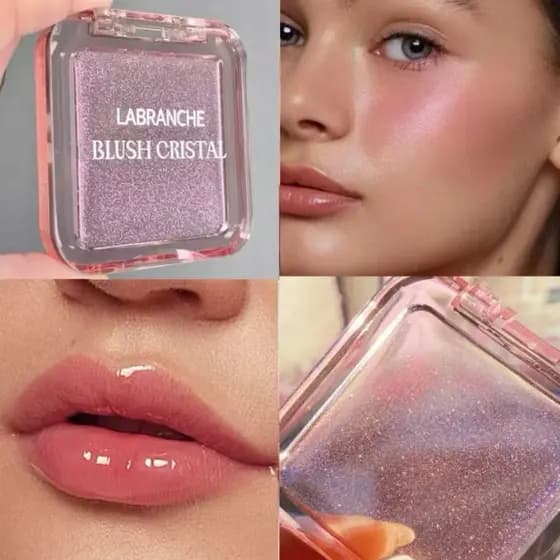Blush Mágico Transparente Pigmentado 2 em 1 Labranche Maquiagem Facial Natural
