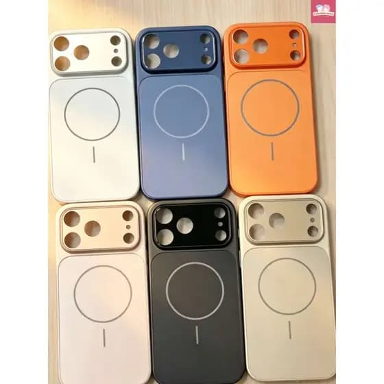 Capinha Metálica que Transforma iPhone Antigo em 17 Pro Max Magsafe(iPhone 15 Pro Max vira iPhone 17 Max)