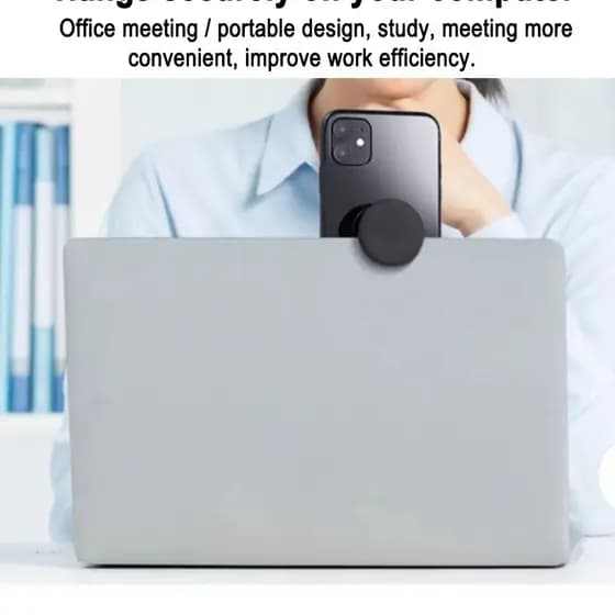 Suporte para telefone móvel Swifty com Base adesiva, suporte dobrável Grip Tok Ring para celular adequado para iPhone 16