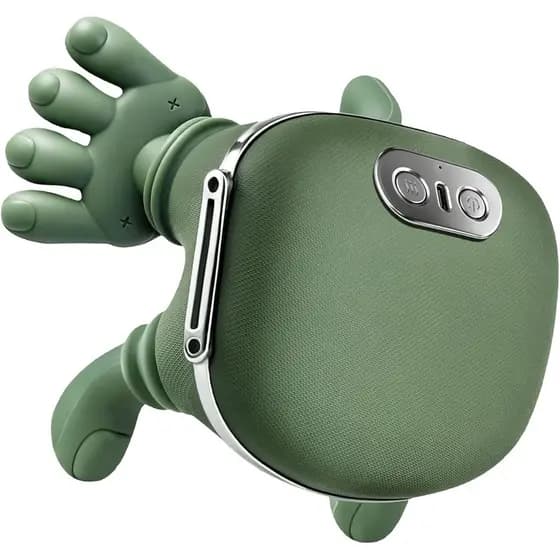 Massageador de Pescoço Biónico com Aquecimento Ajustável, Massageador Elétrico Portátil para Ombros com Massagem Profund