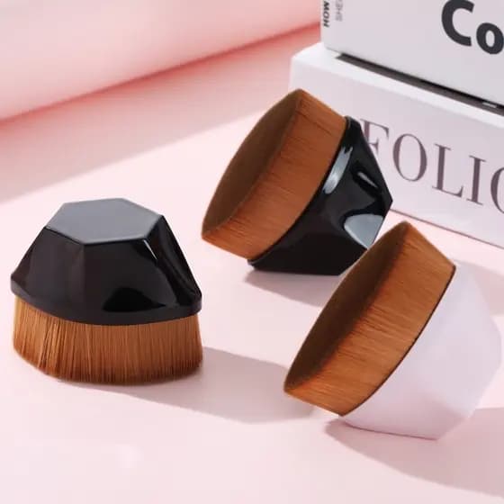 Pincel Para Base 6CM /Bb Cream Hexágonal Para Maquiagem