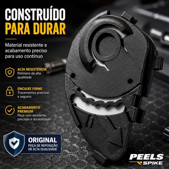 Kit Reparo Fixador De Viseira Capacete Peels Spike Compatível Com Linha Spike Completa
