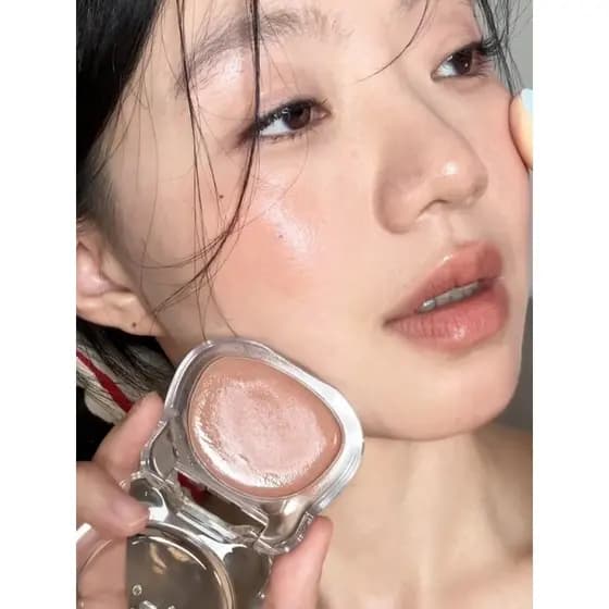 Oficial autêntico japonês diversos brilho de água Fig cor ~ brilho de água blush creme de alto brilho rosto iluminando c