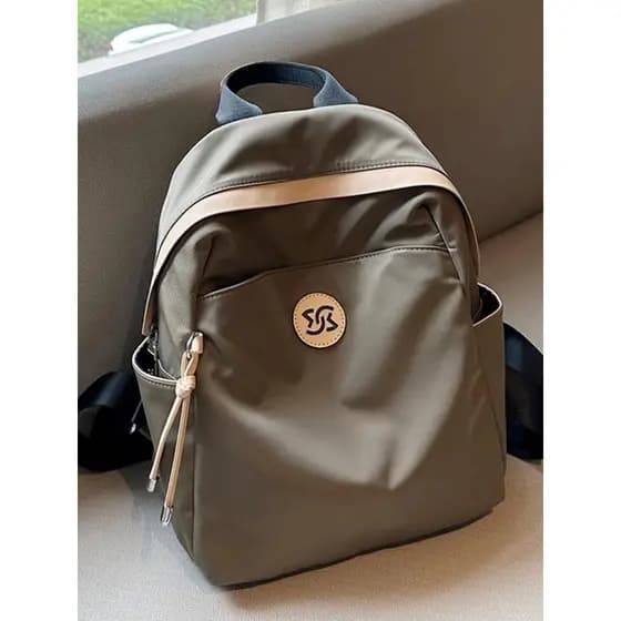 Francês MKCLACK nicho Oxford pano repelente de água mochila feminina mochila de viagem High-End Commuter mochila