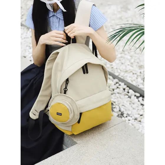 Hong Kong IT.COLATE Moda Simples Mochila Feminina Leve Bolsa de Montanhismo 2025 Verão Lazer Viagem Bolsa para Computado
