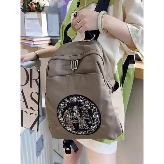 Hong Kong IT.COLATE Moda Casual Mochila Feminina Mochila de Viagem de Grande Capacidade Commuter All-Match Bolsa Escolar