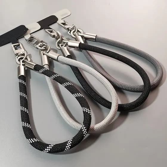 Cordão curto para celular de alta qualidade, adequado para viagens ao ar livre, durável e resistente a perdas. 5PT2