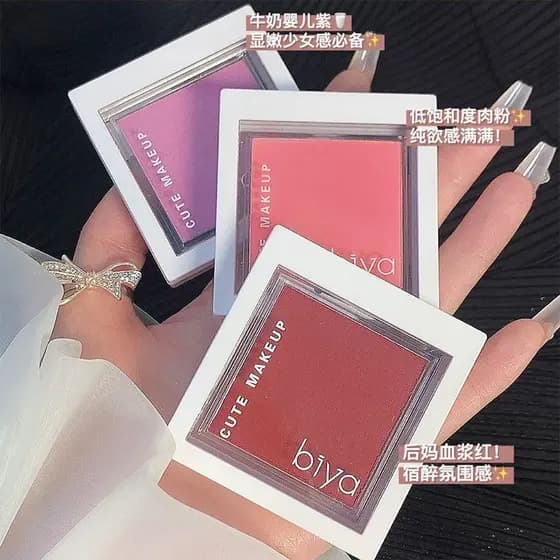 Contador coreano misha Marshmallow Blush seco rosa leite chá 15444 damasco rosa sol vermelho estudante nicho barato