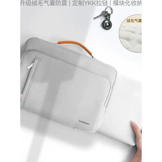 Nova bolsa para laptop 16-Polegada forro para laptop capa protetora adequada para Apple MacBookPro15.6 Lenovo 14 todos o