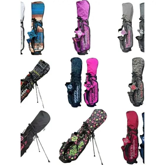 Novo saco Cameron suporte de saco de golfe das mulheres dos homens saco de bola Universal leve mochila padrão bola saco