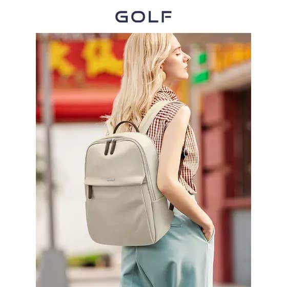 Mochila de golfe novo estilo feminino grande capacidade viagem computador mochila leve bebê mamãe saco júnior escola sec