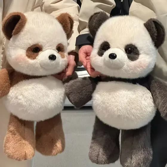 【Ideal para Presentear】Panda de Pelúcia/Travesseiro de Abraço/Brinquedo de Pelúcia/Presente