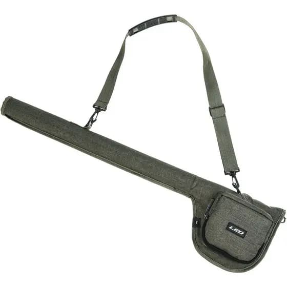 Doorslay Bolsa para Varas de Pesca com Compartimento para Molinete, Bolsa para Pesca com Mosca para Varas de 9FT, para 2