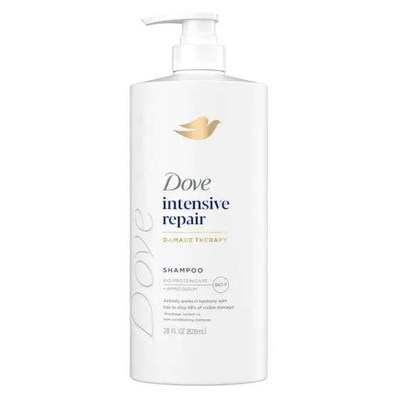 Shampoo Dove Reparação Intensiva para Cabelos Danificados com Tecnologia Bio-Protein Care e Sérum de Aminoácidos 28 Fl O
