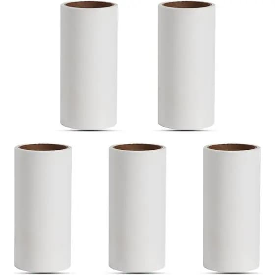 Refis para Rolo Removedor de Pelos de 4 polegadas, Refis de Substituição Extra Adesivos para Rolo Removedor de Pelos, Di