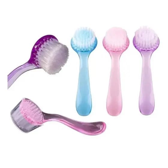 Kit Escova unhas Facial Escovinha Acrílica Para Limpeza De Unhas Higiene Multiuso