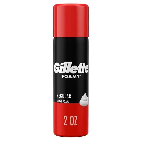 Espuma de Barbear Regular Gillette, 2 onças