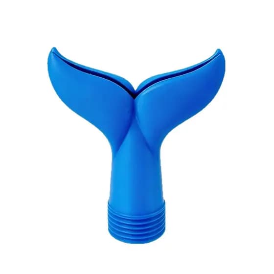 Chuveiro de piscina sereia 3/4 polegadas Universal piscina oxigenação fonte rabo de peixe Sprinkler