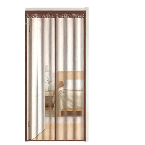 Cortina de porta Anti-Mosquito Velcro magnético verão cortina autoadesiva quarto 2026 novo estilo à prova de insetos sal