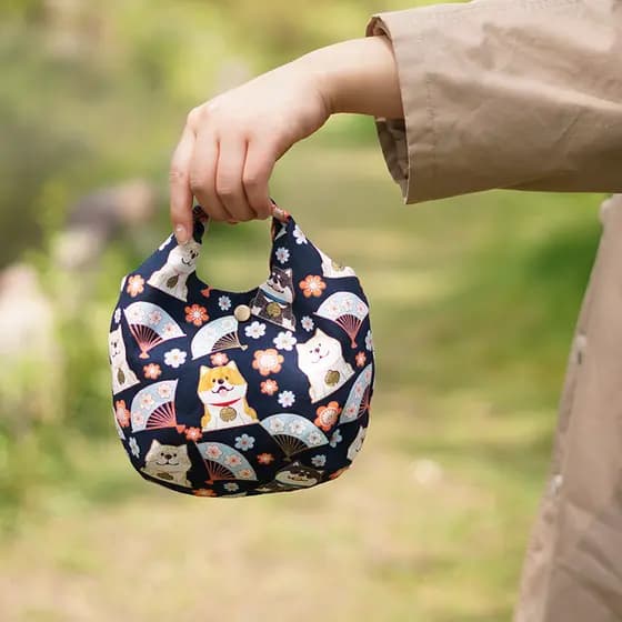 Ins bolsa fofa pequena bolsa de cosméticos bolsa de embreagem bolsa feminina Casual bolsa de pano artesanal bolsa de omb