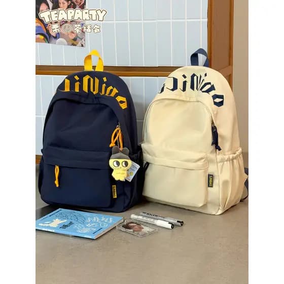 Americano Retro mochila júnior meninas do ensino médio de alto valor na moda mochila estudantes do ensino médio lazer le
