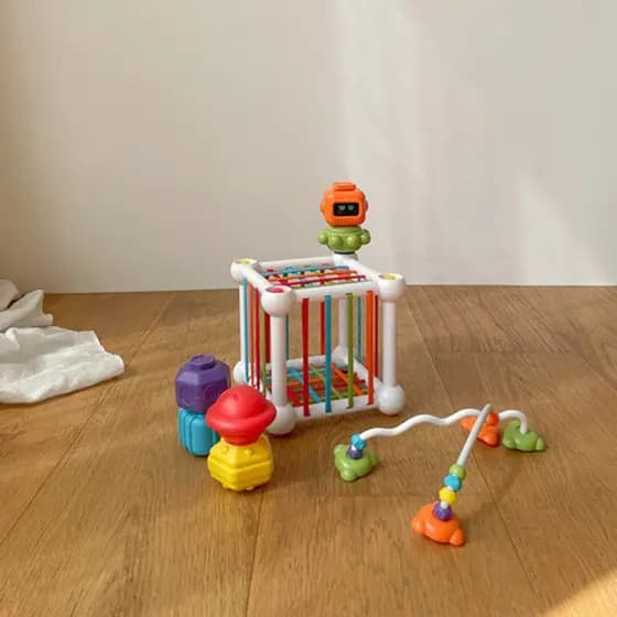 Brinquedos para bebês recém-nascidos, Sessel, chocalho de mão, treinamento, educação precoce, 6 meses acima de pequenos