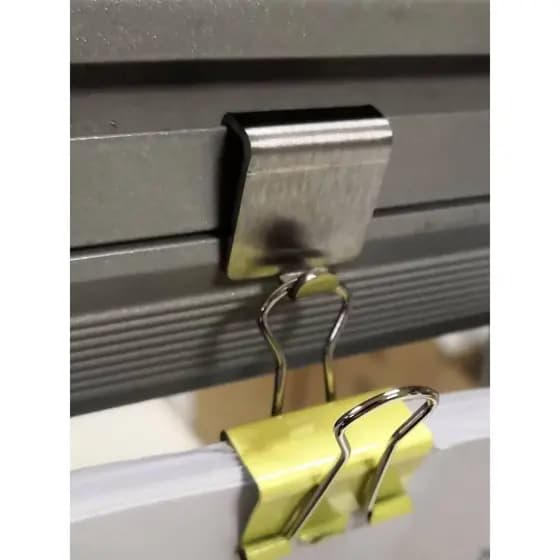 Tela pendurada quadro branco gancho escritório posição de trabalho inferior pendurado tipo costura Metal pequeno gancho